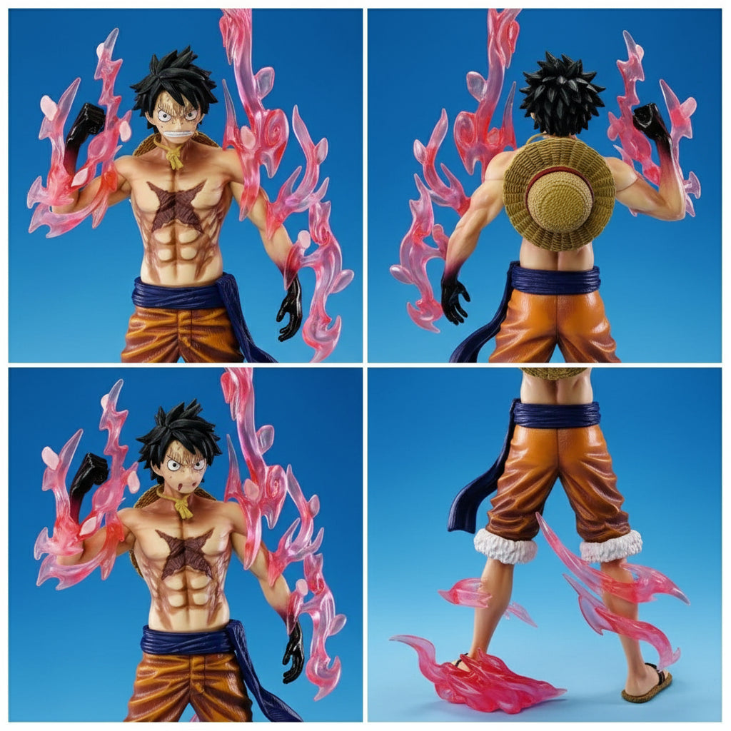 One Piece Luffy Anime Figures Monkey D. Luffy Flowing Cherry Action Figures PVC Anime Collection Model Doll Toy Kid best Gift