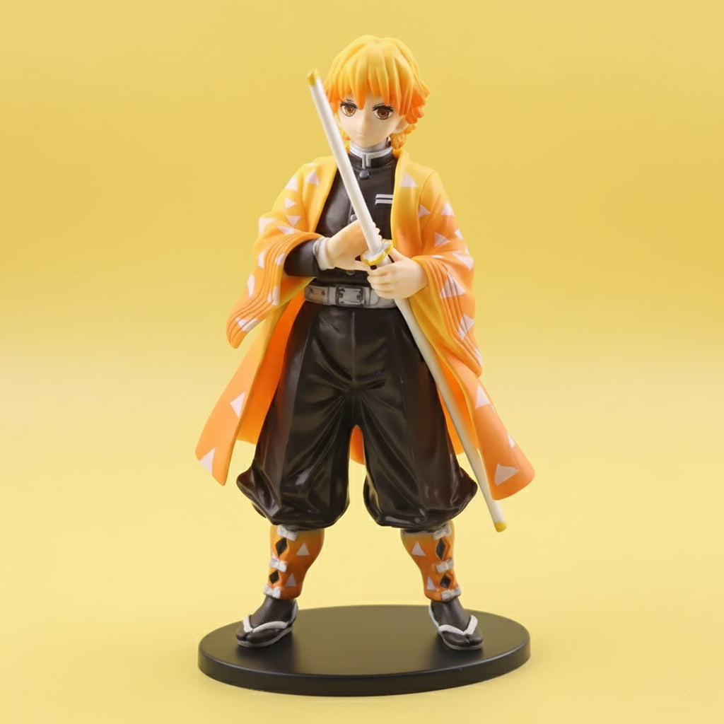 15cm Anime Demon Slayer Kimetsu no Yaiba figure Kamado Tanjirou Action Figure Agatsuma Zenitsu Nezuko Warrior PVC Model Toys