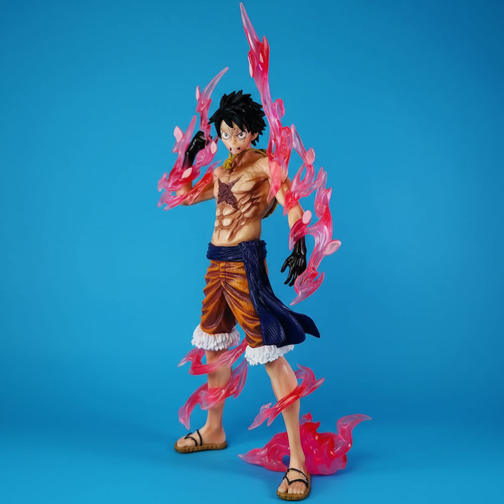 One Piece Luffy Anime Figures Monkey D. Luffy Flowing Cherry Action Figures PVC Anime Collection Model Doll Toy Kid  best Gift