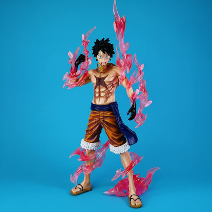 One Piece Luffy Anime Figures Monkey D. Luffy Flowing Cherry Action Figures PVC Anime Collection Model Doll Toy Kid  best Gift
