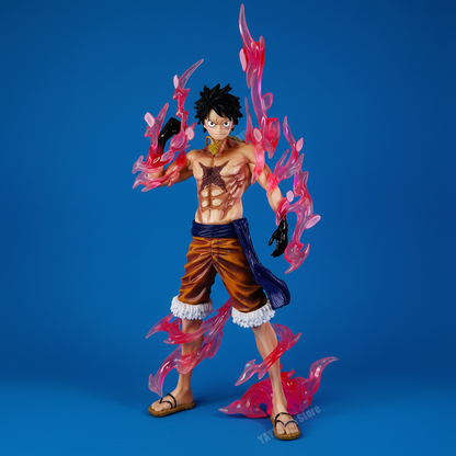 One Piece Luffy Anime Figures Monkey D. Luffy Flowing Cherry Action Figures PVC Anime Collection Model Doll Toy Kid  best Gift